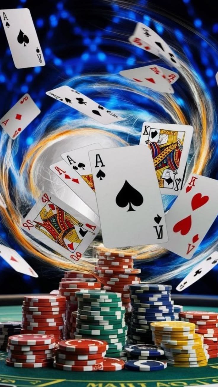 Baccarat table with dealer and betting positions